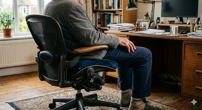 Coussin Coccyx en U Mémoire de Forme