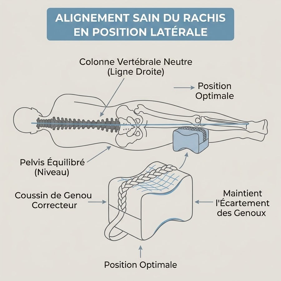 Coussin Entre-Jambes Orthopédique