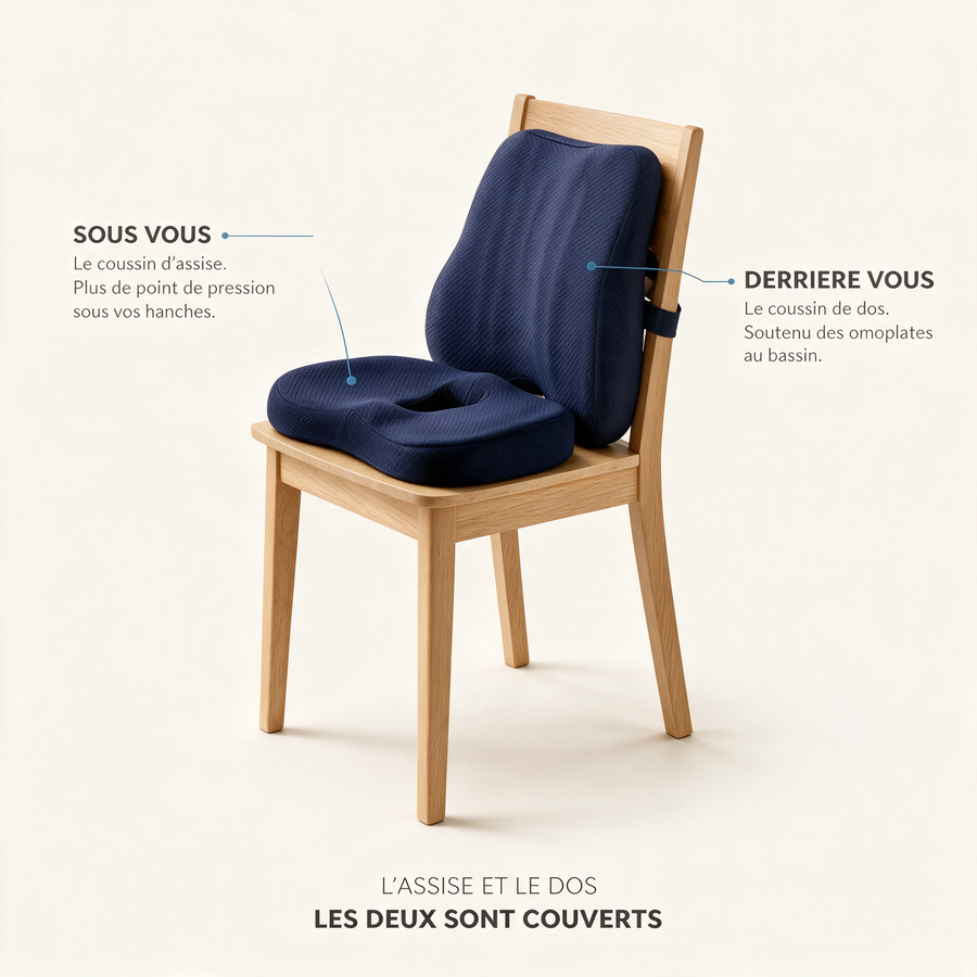 Pack Coccyx + Lombaire