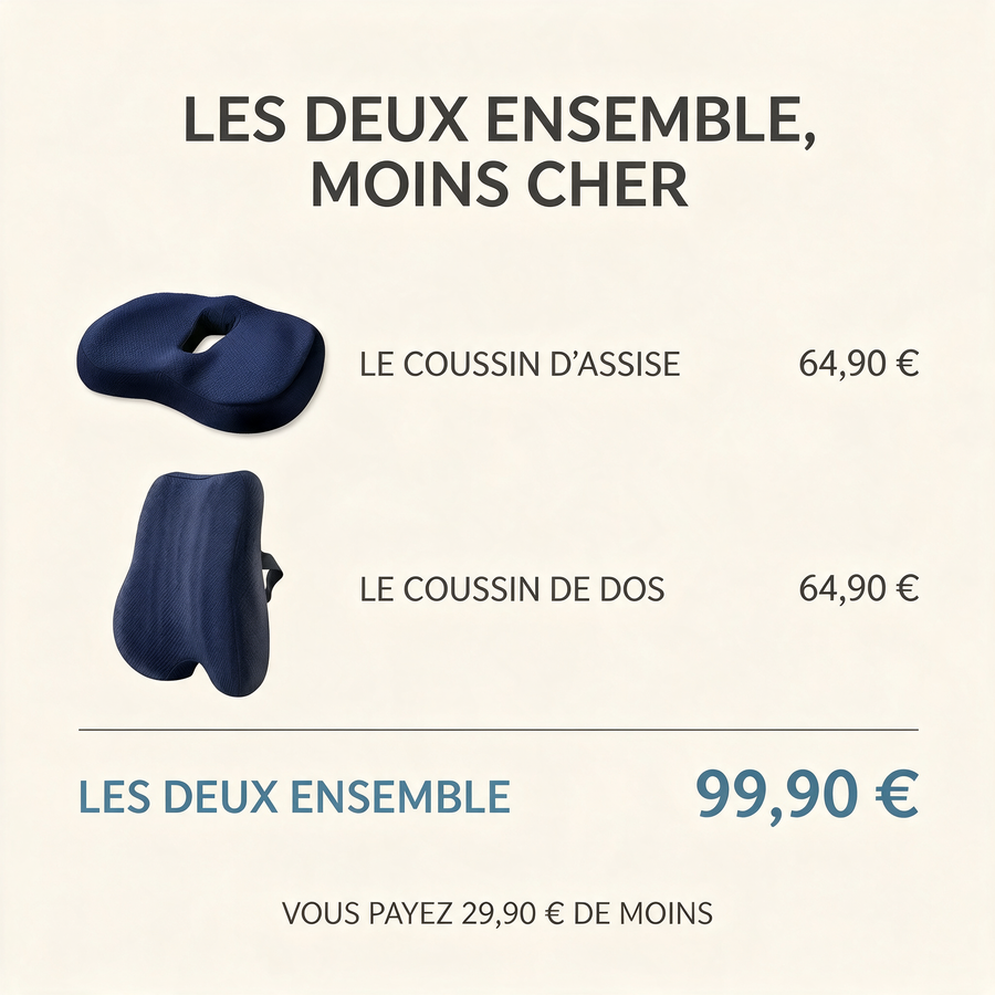 Pack Coccyx + Lombaire