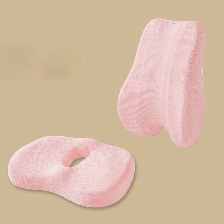 Pack Coccyx + Lombaire — Soulagement Complet du Dos Assis